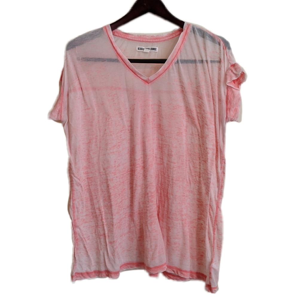 Beachlunchlounge Sheer Oversized Top S